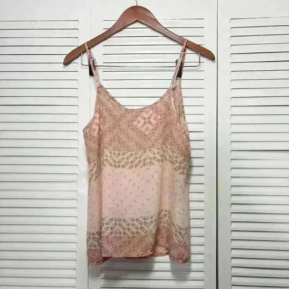 Forever 21 Dusty Rose Bohemian Print Sleeveless Camisole Size M - Picture 4 of 4